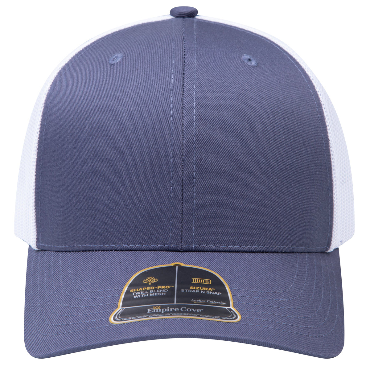 Empire Cove EC001 Shaped-Pro 6 Panel Trucker Hat