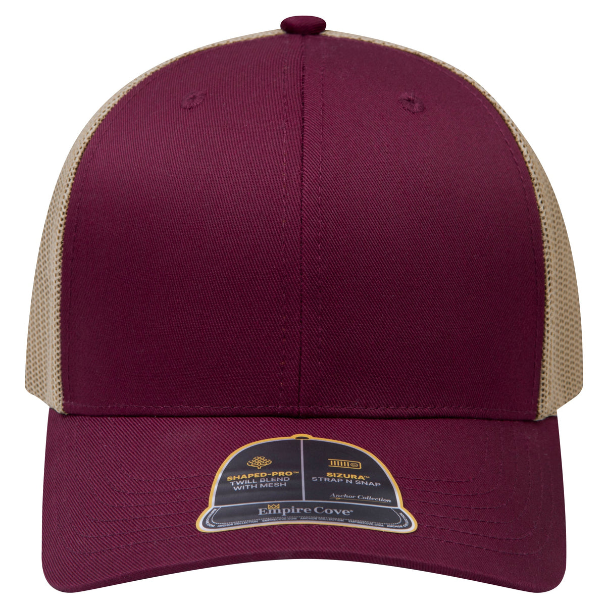 Empire Cove Shaped-Pro 6 Panel Trucker Hat EC001 - Sample