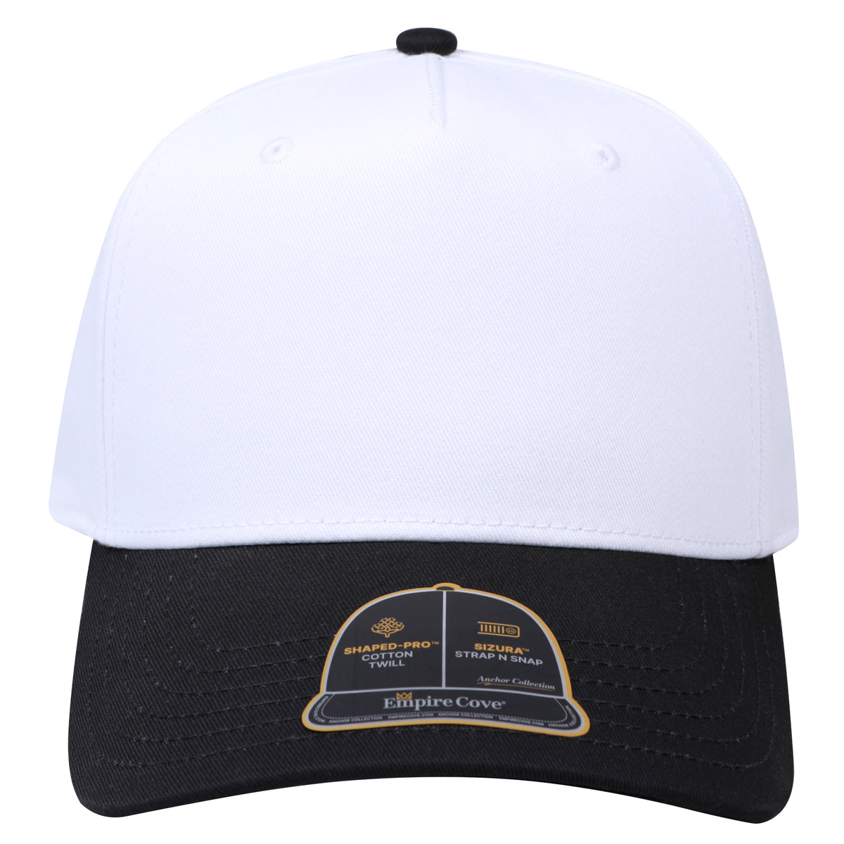 Empire Cove EC003 5 Panel Mid Profile Baseball Cap