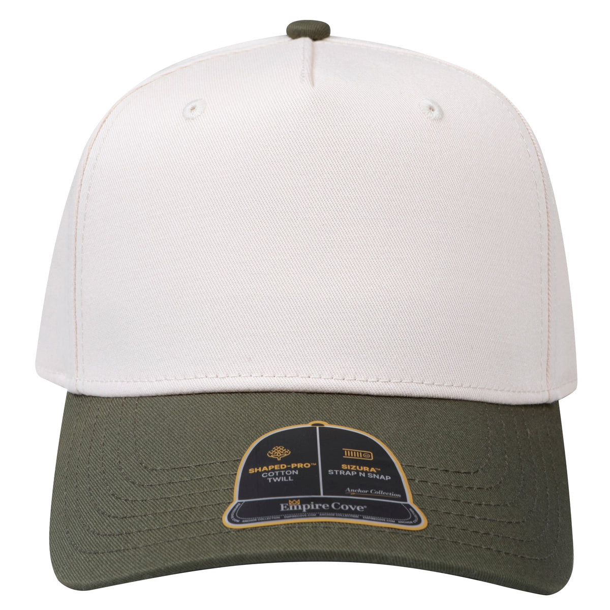 Empire Cove EC003 5 Panel Mid Profile Baseball Cap