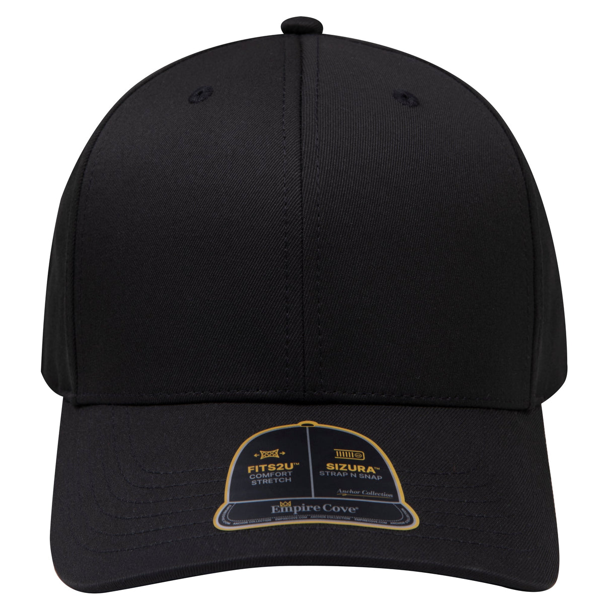 Empire Cove EC004 6 Panel Baseball Cap Comfort Stretch Hat