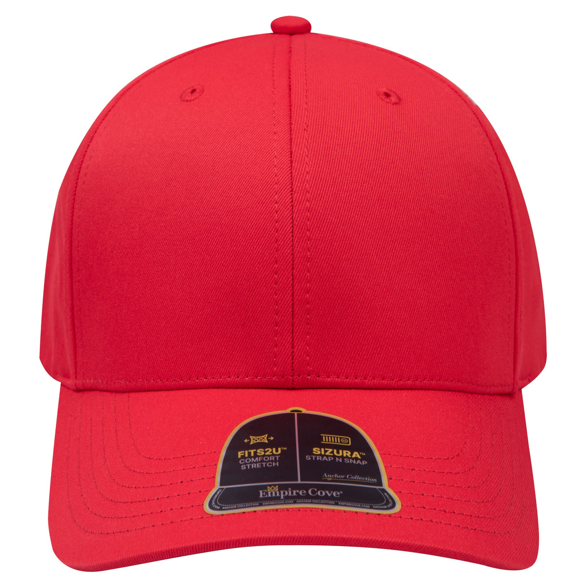 Empire Cove EC004 6 Panel Baseball Cap Comfort Stretch Hat
