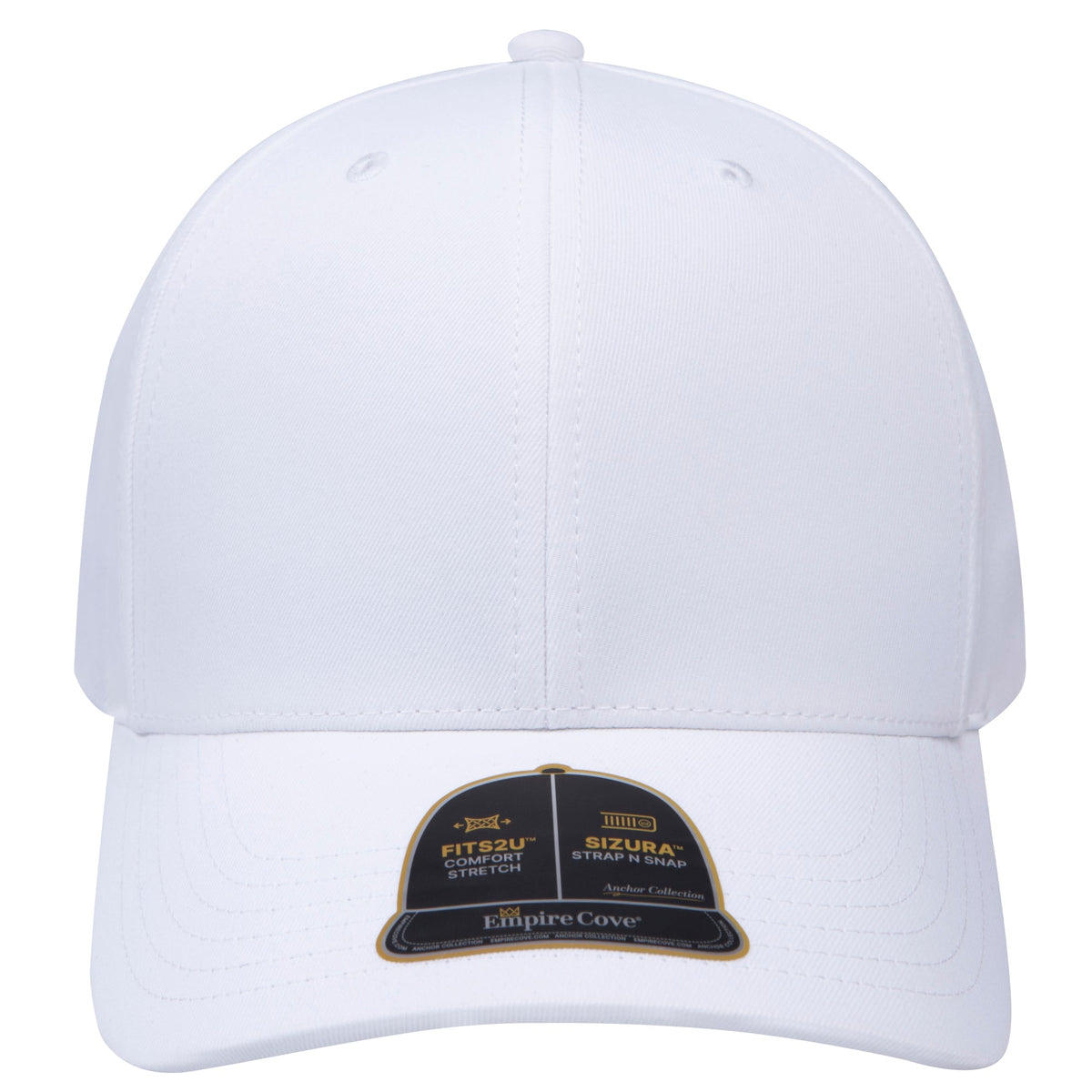 Empire Cove EC004 6 Panel Baseball Cap Comfort Stretch Hat