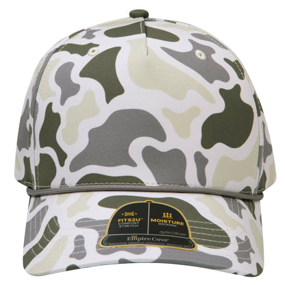 Empire Cove EC005 Camo Colors 5-Panel Performance Rope Hat
