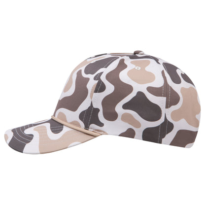 Empire Cove EC005 Camo Colors 5-Panel Performance Rope Hat