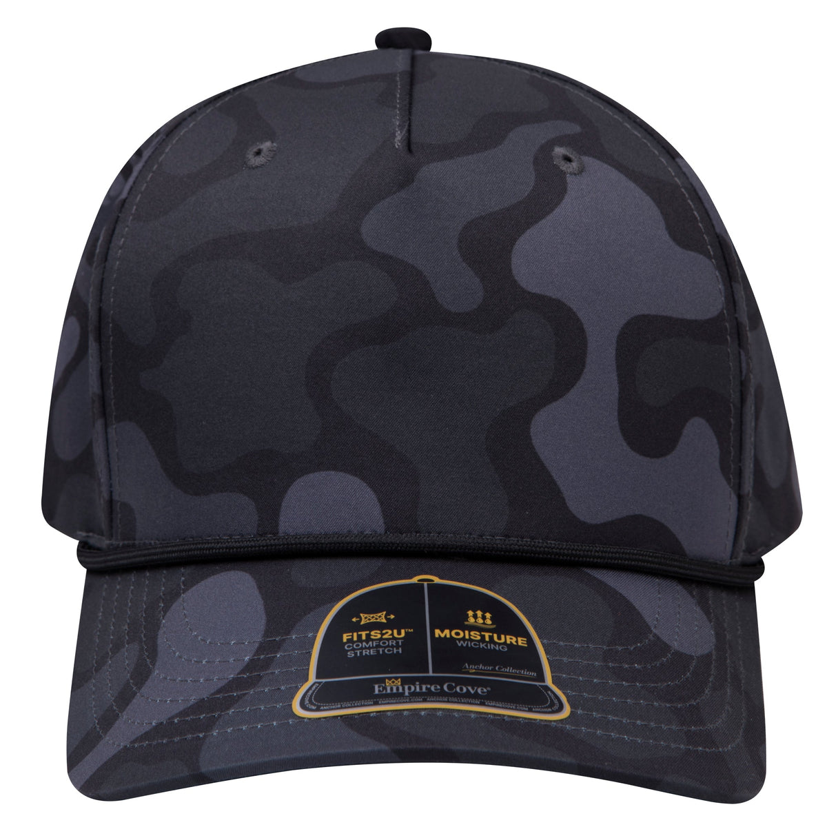 Empire Cove EC005 Camo Colors 5-Panel Performance Rope Hat