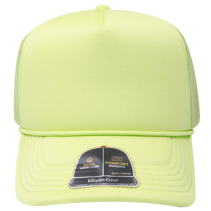 Empire Cove EC007 5 Panel Foam Trucker Hat