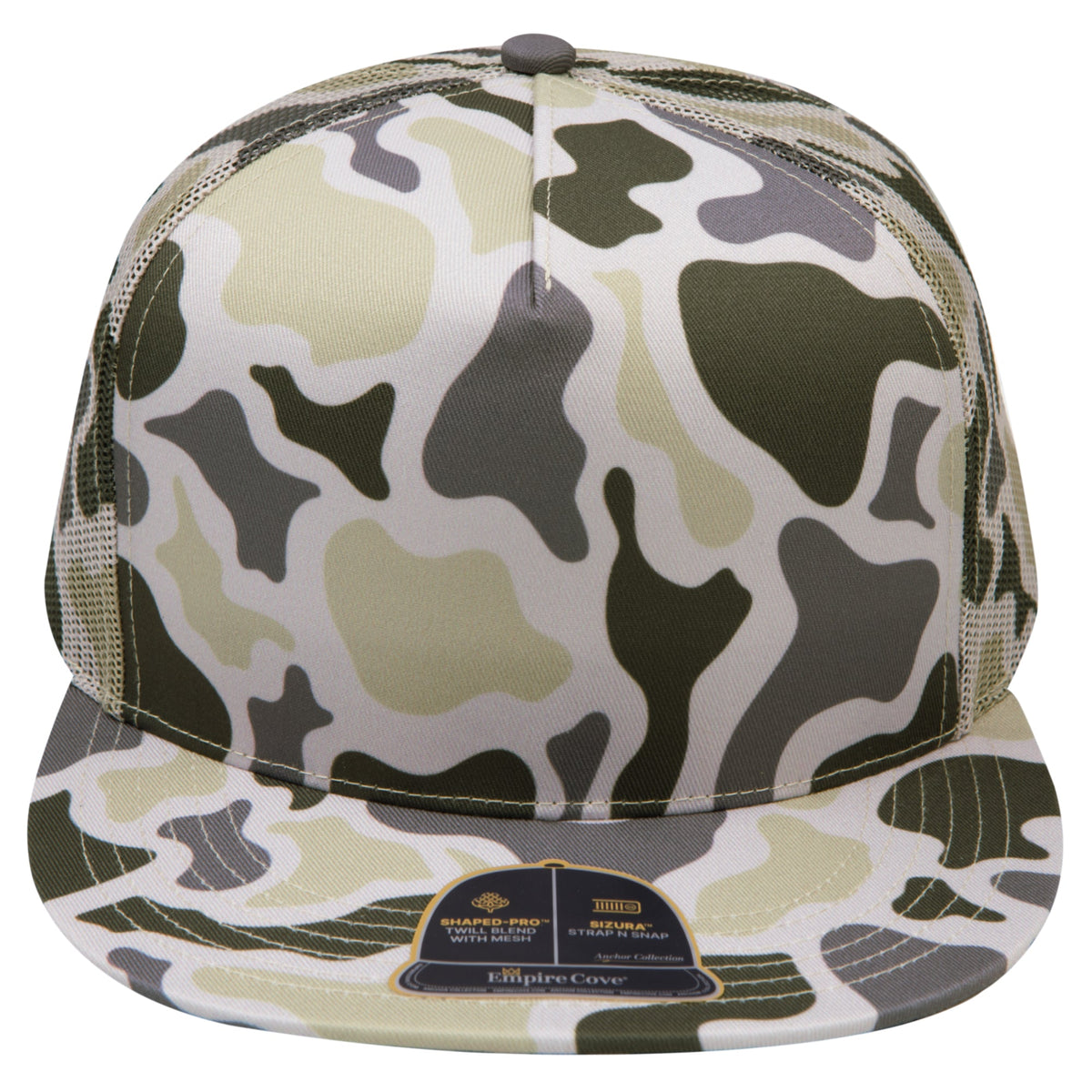 Empire Cove EC008 Camo Colors 5 Panel Classic Trucker Hat