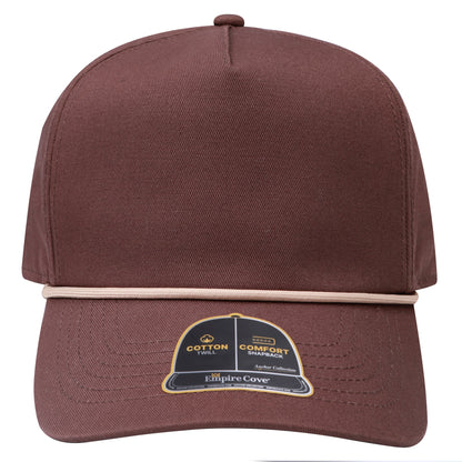 Empire Cove EC009 5 Panel Rope Hat