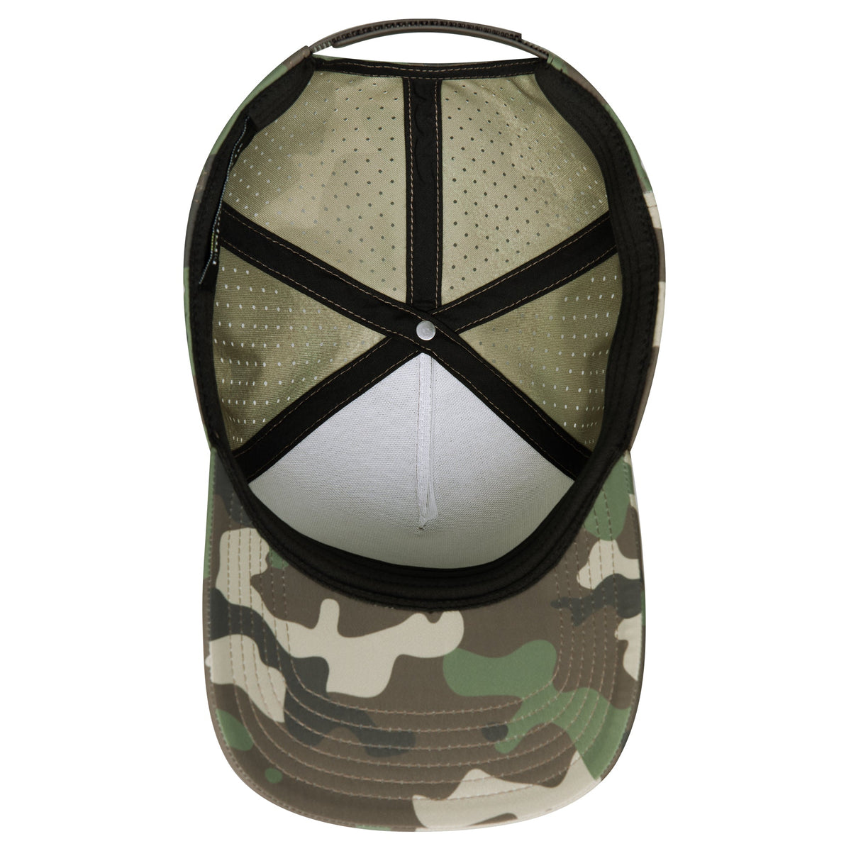 Empire Cove EC012 Camo Colors 5 Panel Performance Laser Perforated Hat