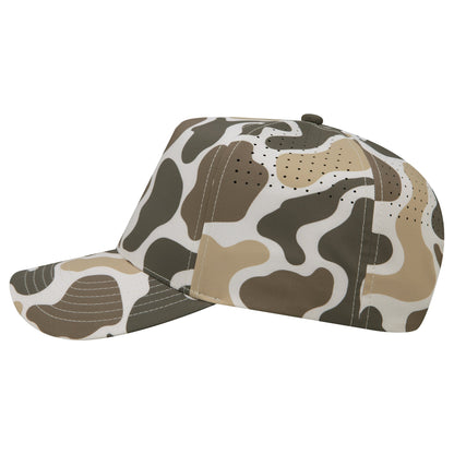 Empire Cove EC012 Camo Colors 5 Panel Performance Laser Perforated Hat