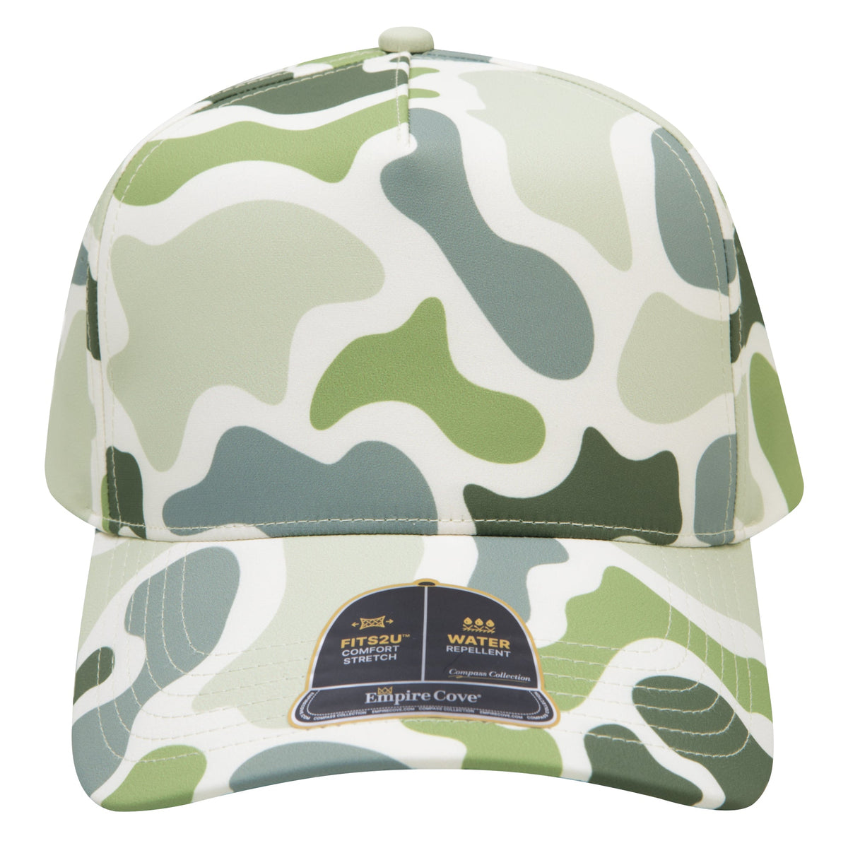 Empire Cove EC012 Camo Colors 5 Panel Performance Laser Perforated Hat