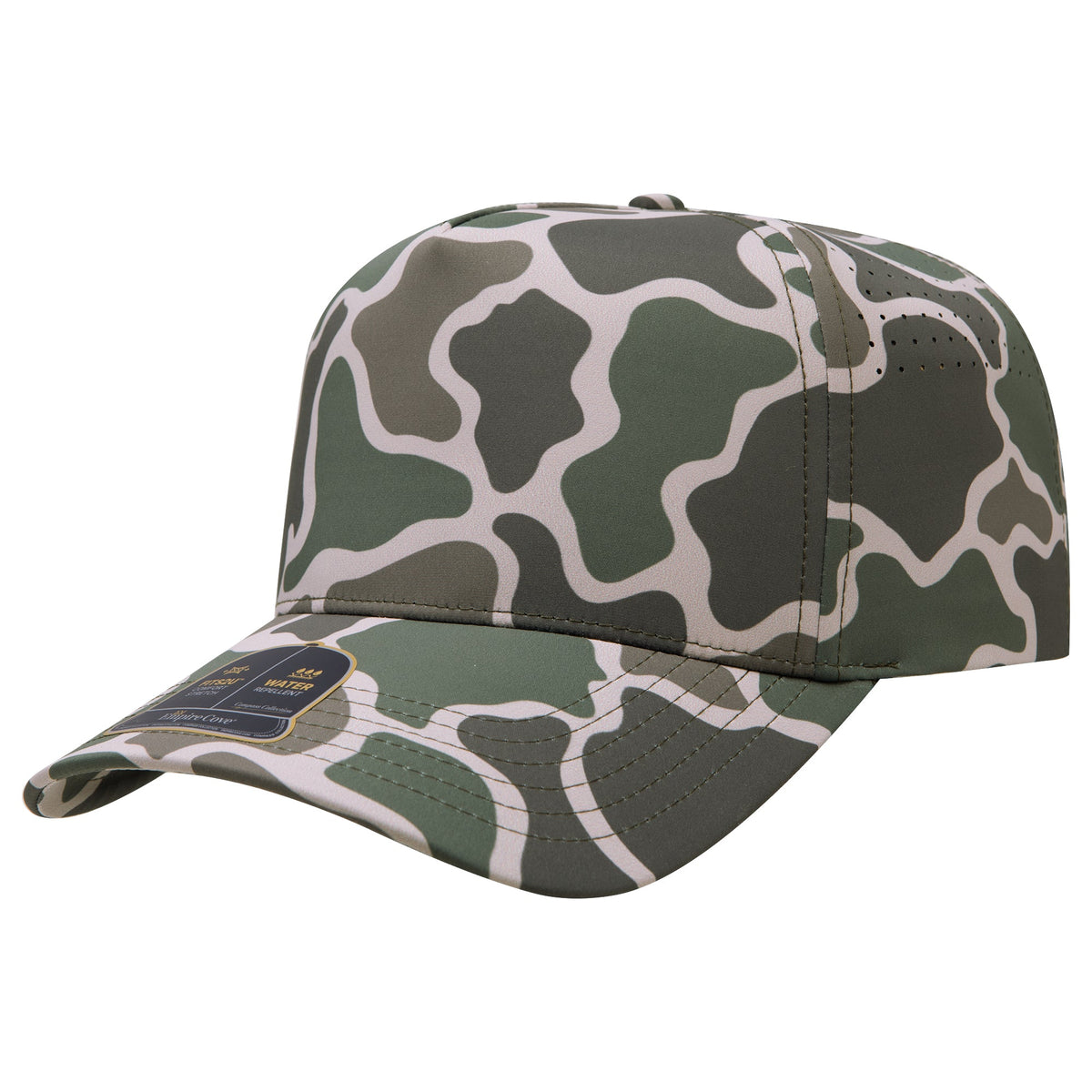 Empire Cove EC012 Camo Colors 5 Panel Performance Laser Perforated Hat