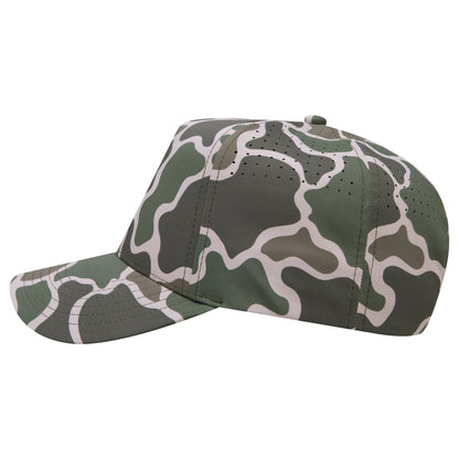 Empire Cove EC012 Camo Colors 5 Panel Performance Laser Perforated Hat