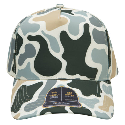 Empire Cove EC012 Camo Colors 5 Panel Performance Laser Perforated Hat
