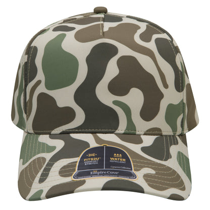 Empire Cove EC012 Camo Colors 5 Panel Performance Laser Perforated Hat