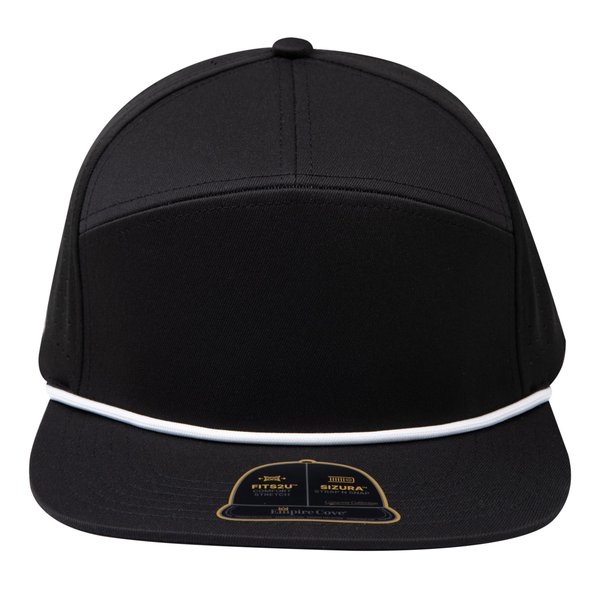 Empire Cove EC013 7 Panel Performance Laser Perforated Rope Hat