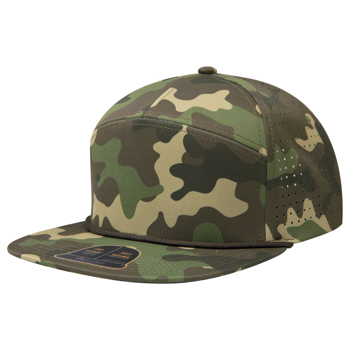 Empire Cove EC013 7 Panel Performance Laser Perforated Rope Hat