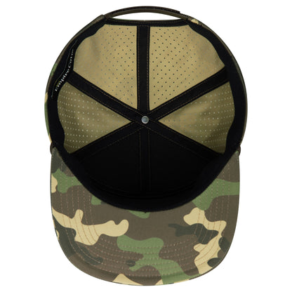 Empire Cove EC013 Camo Colors 7 Panel Performance Laser Perforated Rope Hat