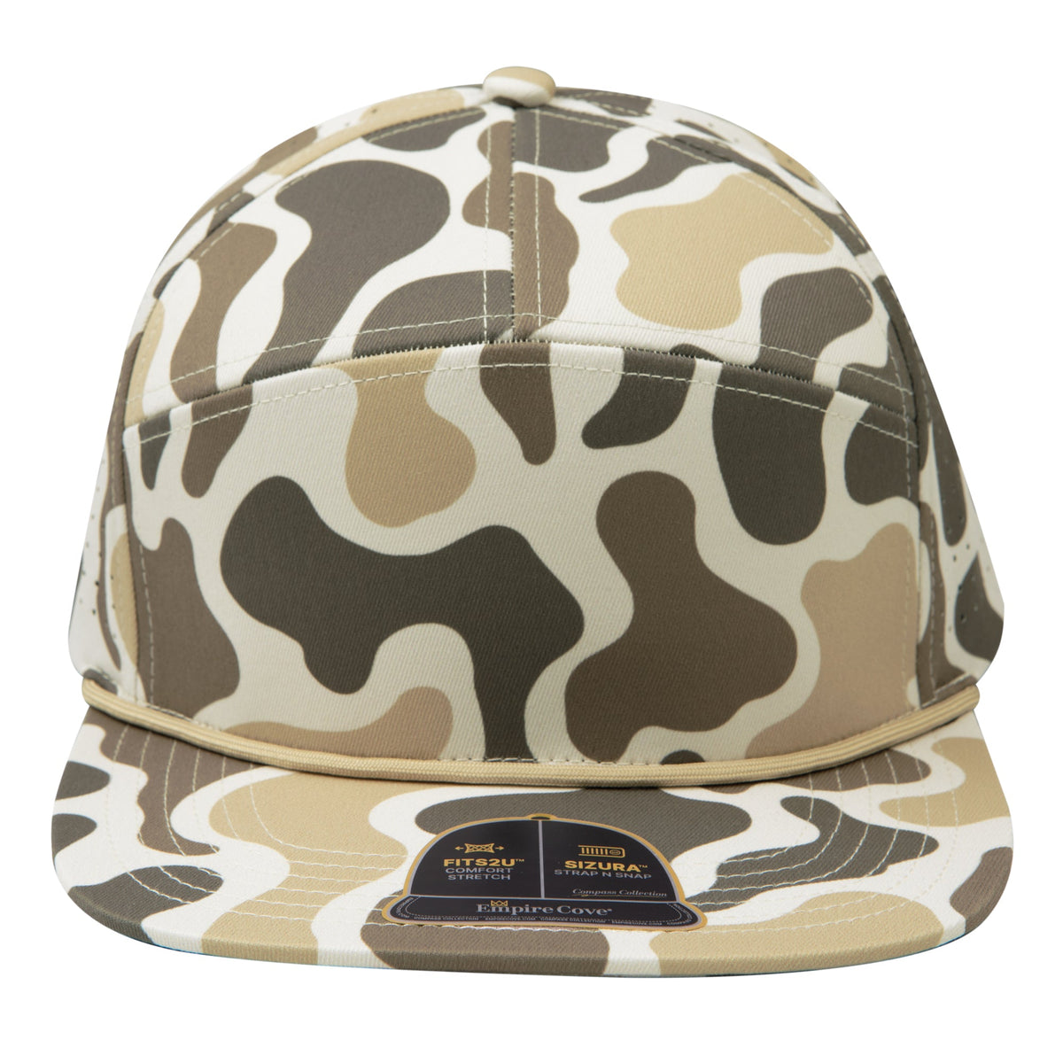 Empire Cove EC013 7 Panel Performance Laser Perforated Rope Hat