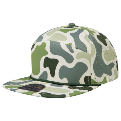Empire Cove EC013 Camo Colors 7 Panel Performance Laser Perforated Rope Hat