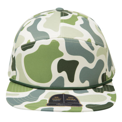 Empire Cove EC013 Camo Colors 7 Panel Performance Laser Perforated Rope Hat
