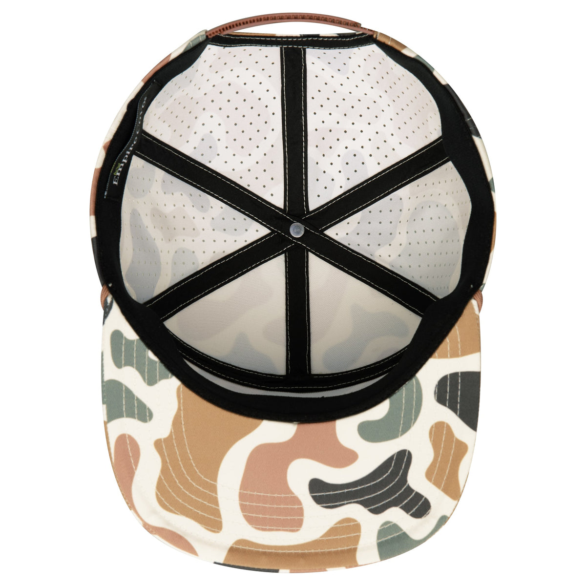 Empire Cove EC013 Camo Colors 7 Panel Performance Laser Perforated Rope Hat