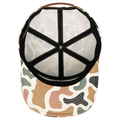 Empire Cove EC013 Camo Colors 7 Panel Performance Laser Perforated Rope Hat