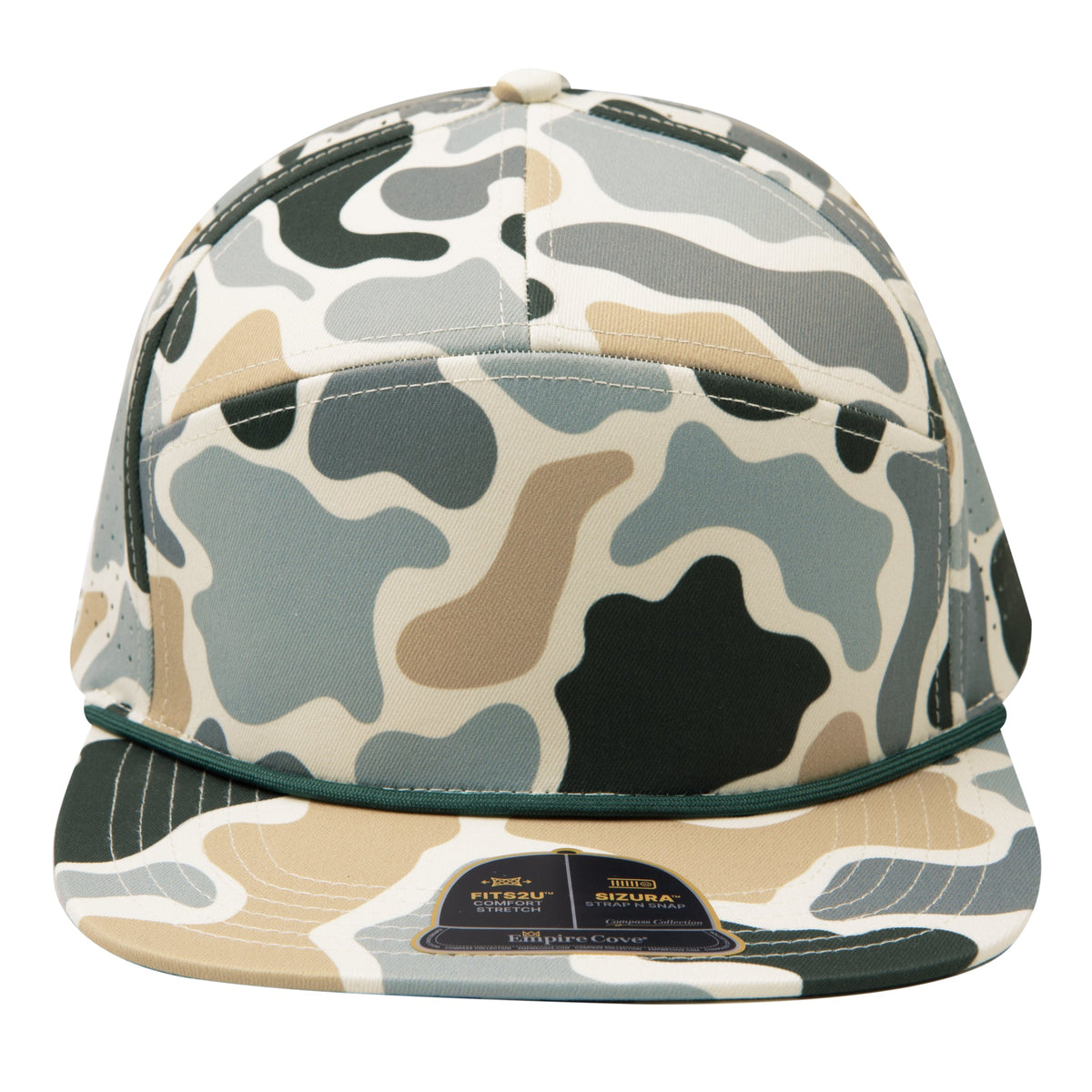 Empire Cove EC013 7 Panel Performance Laser Perforated Rope Hat