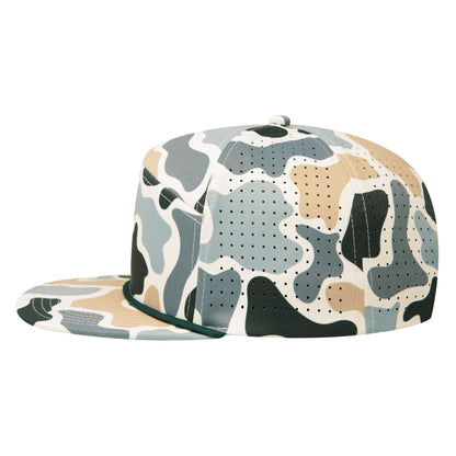Empire Cove EC013 Camo Colors 7 Panel Performance Laser Perforated Rope Hat