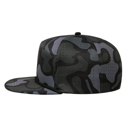 Empire Cove EC013 Camo Colors 7 Panel Performance Laser Perforated Rope Hat