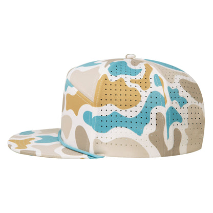 Empire Cove EC013 Camo Colors 7 Panel Performance Laser Perforated Rope Hat