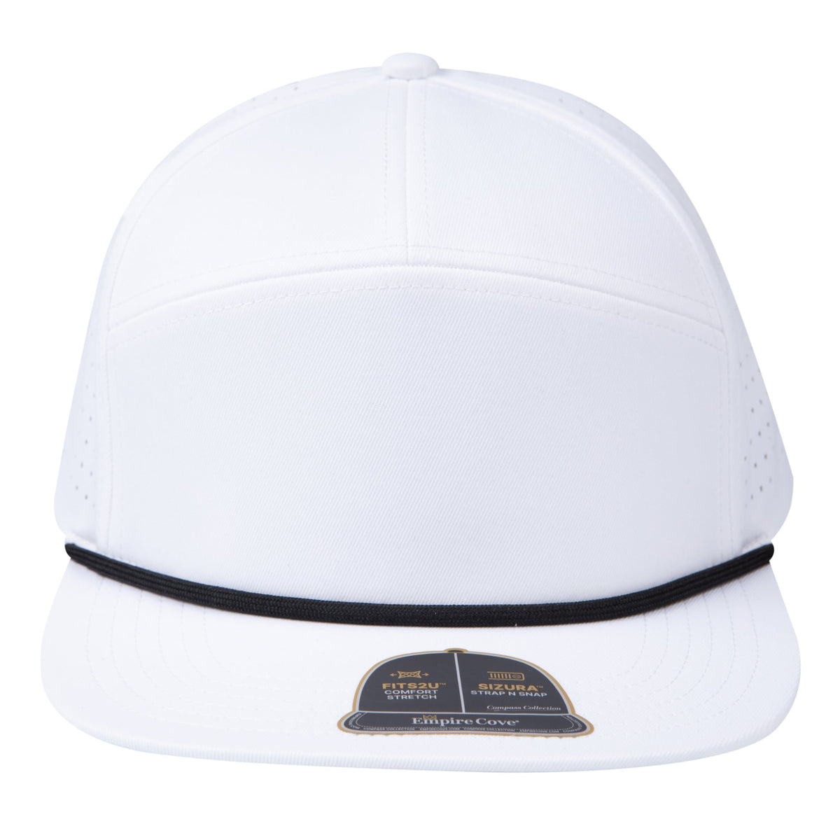 Empire Cove EC013 7 Panel Performance Laser Perforated Rope Hat