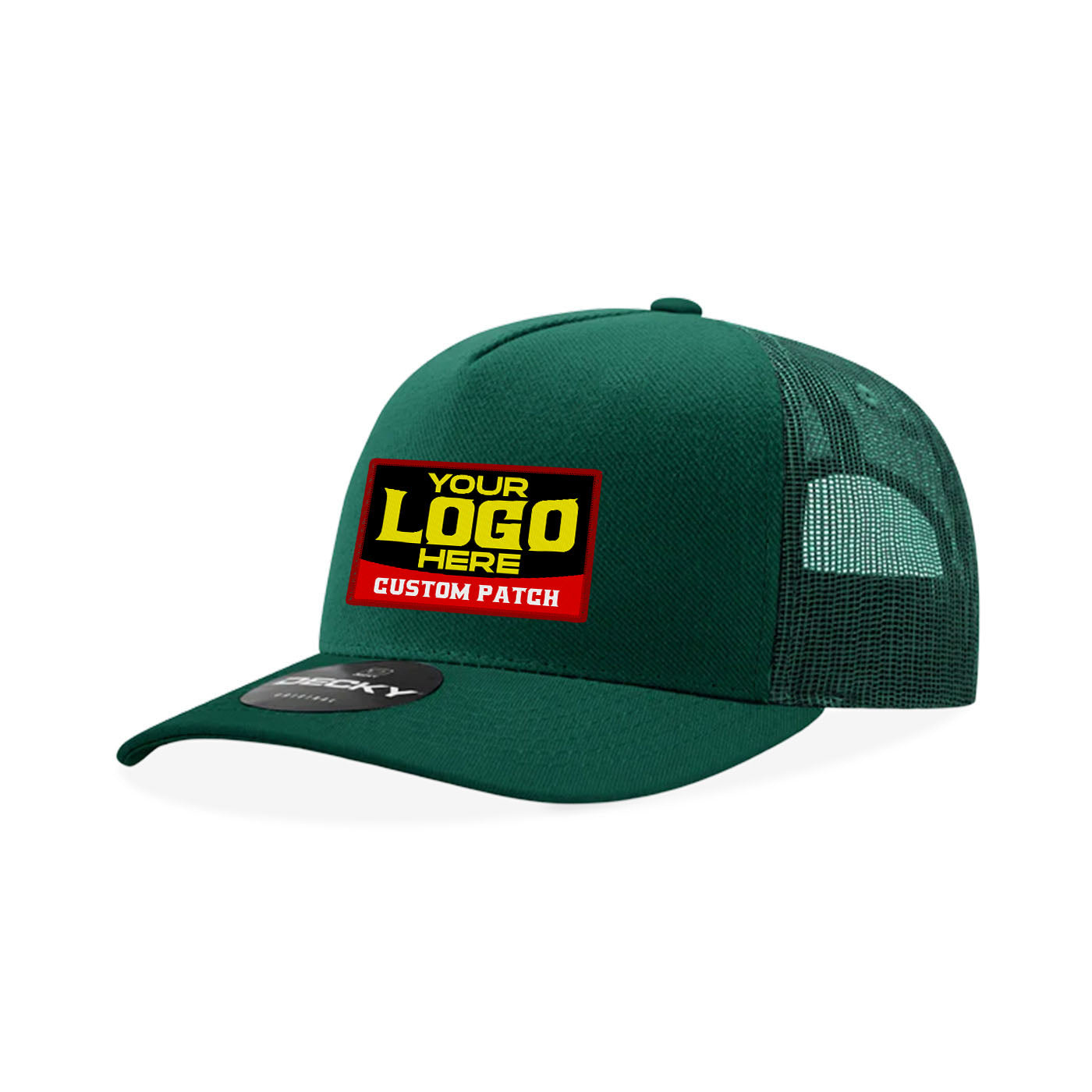 Custom Patch Decky 6030 - Classic, 5-Panel Retro Trucker Cap