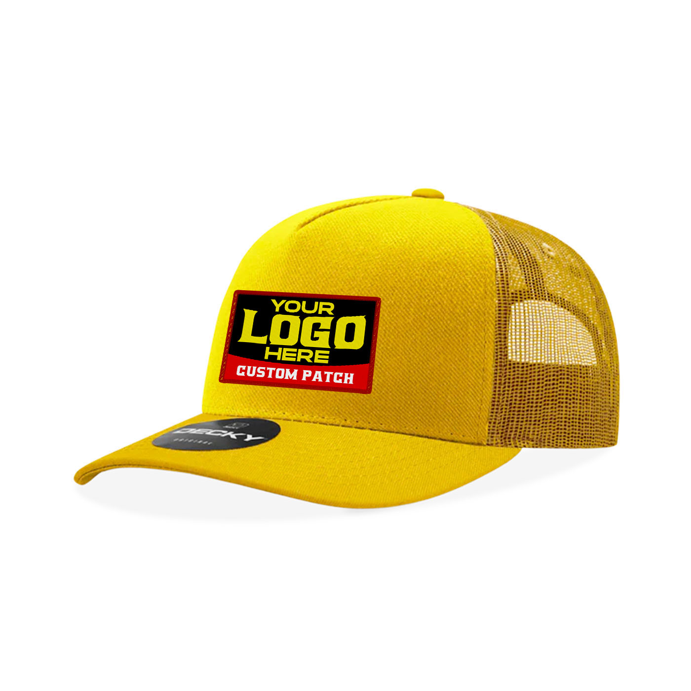 Custom Patch Decky 6030 - Classic, 5-Panel Retro Trucker Cap