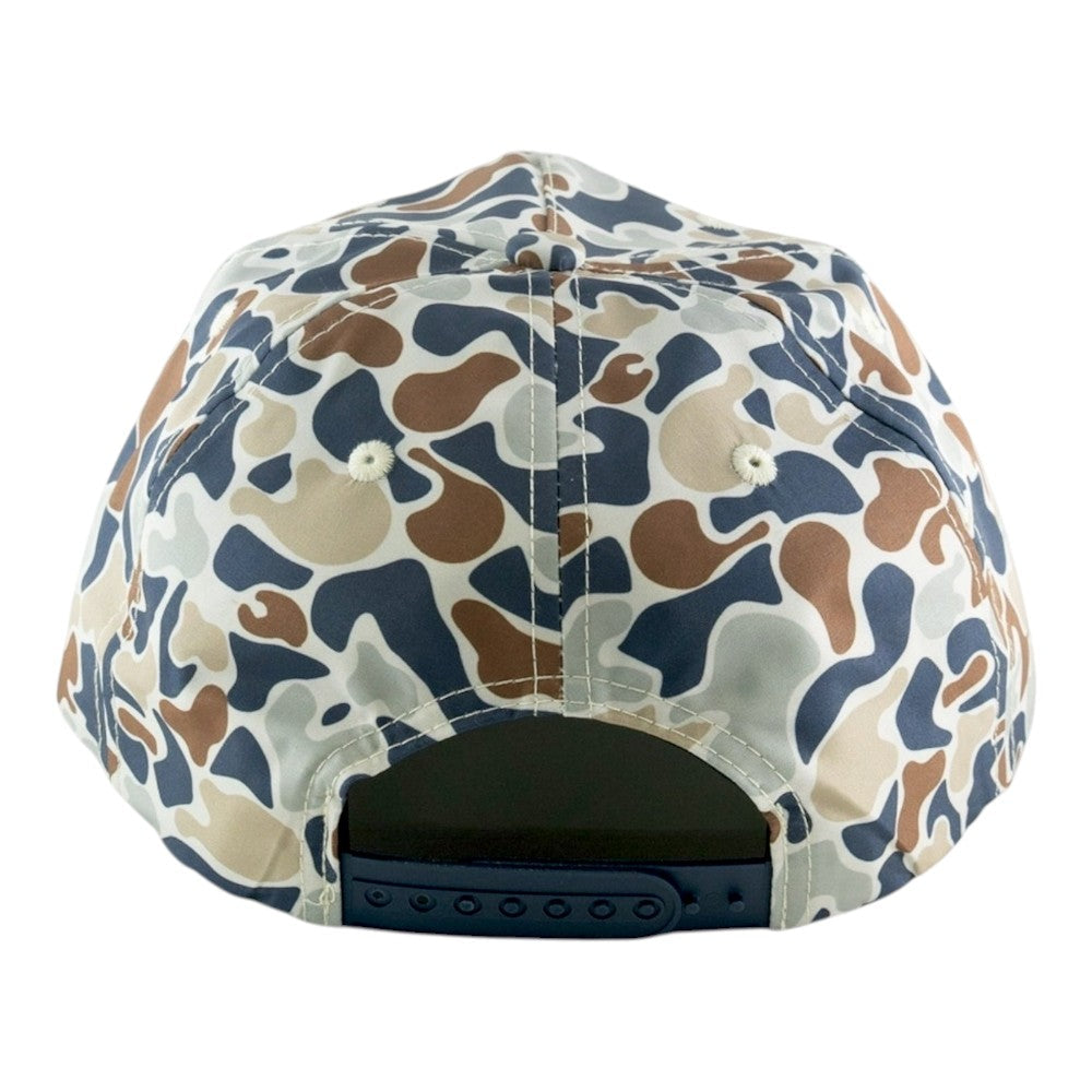 Blank Rope Hats Camo 5-Panel Snapback