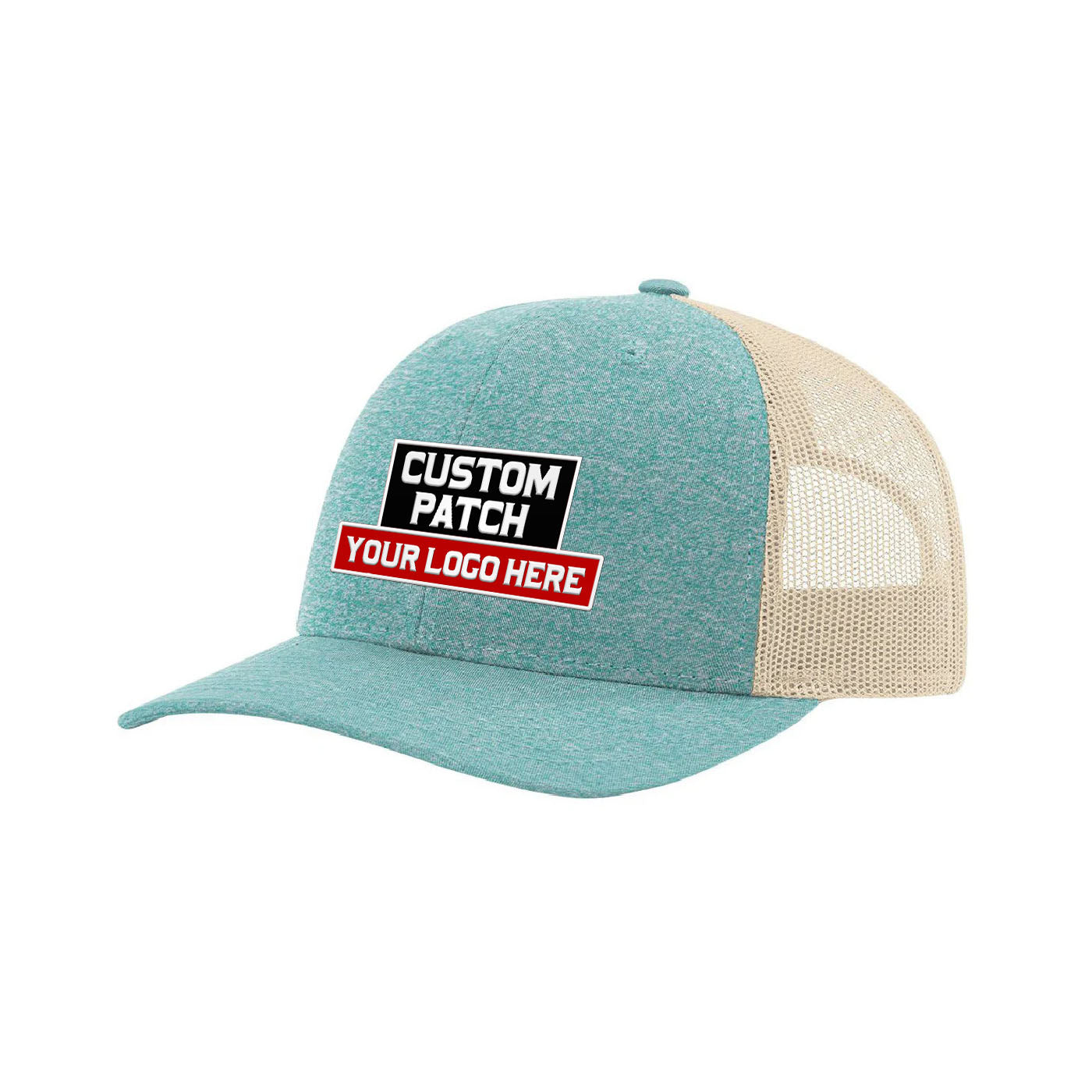 Custom Patch Richardson 115CH Low Pro Heather Trucker Cap