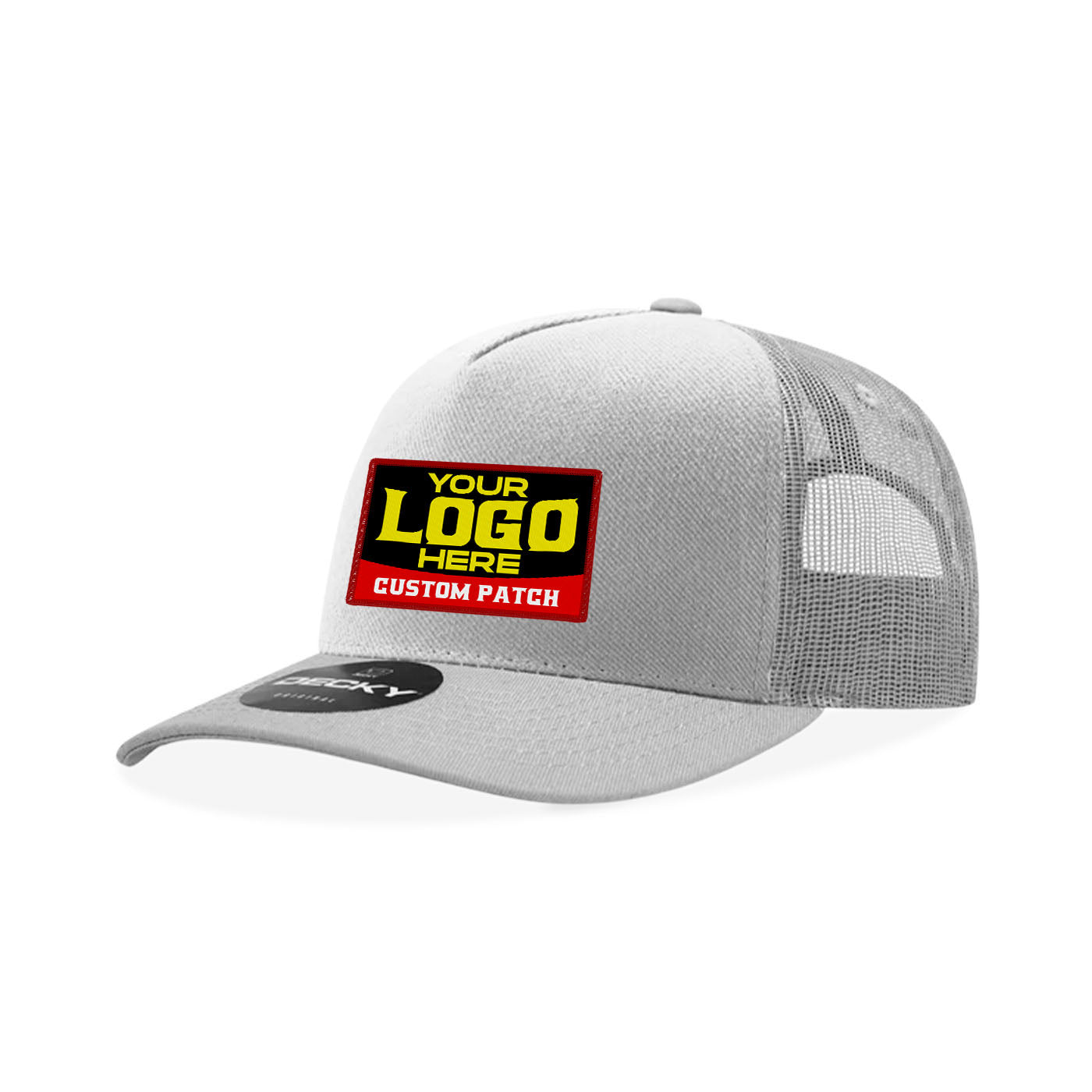 Custom Patch Decky 6030 - Classic, 5-Panel Retro Trucker Cap