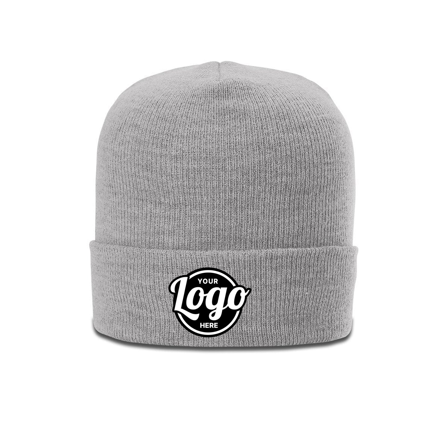 Custom Embroidered Richardson 137 Heathered Beanie with Cuff