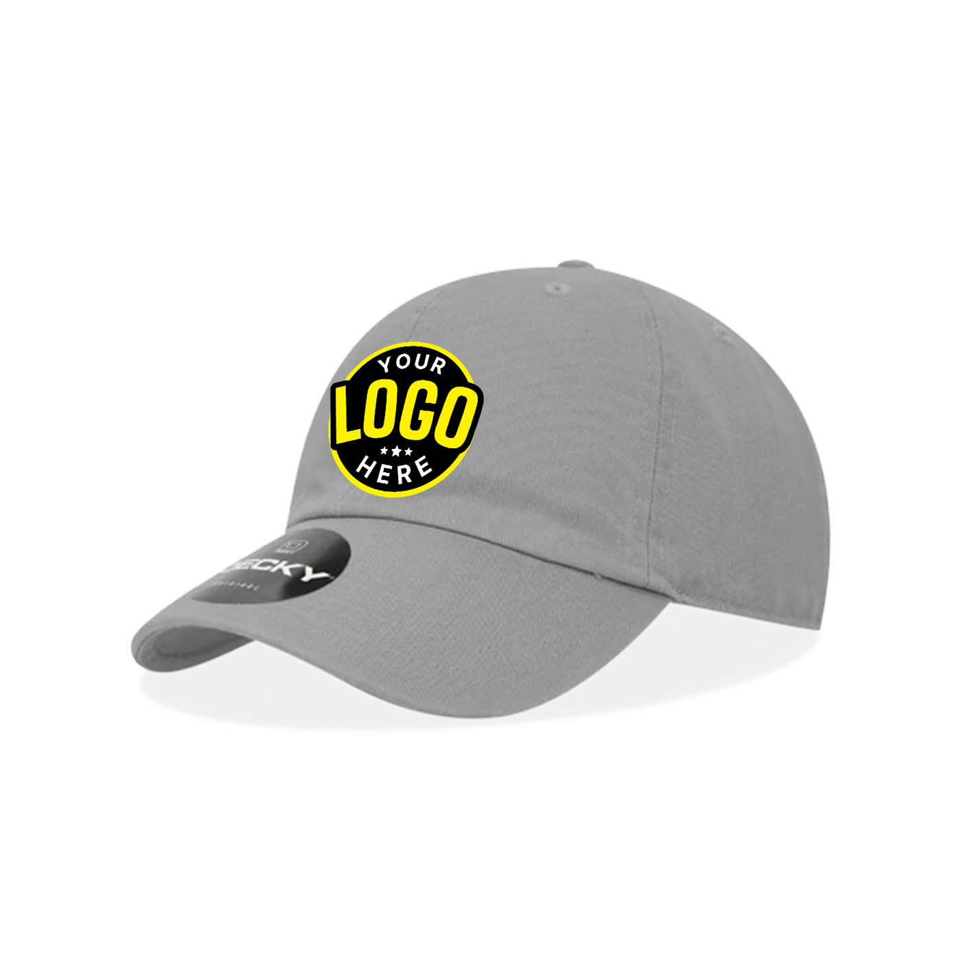 Custom Embroidered Decky 205 - Classic Low Profile, Relaxed Cotton Dad Hat