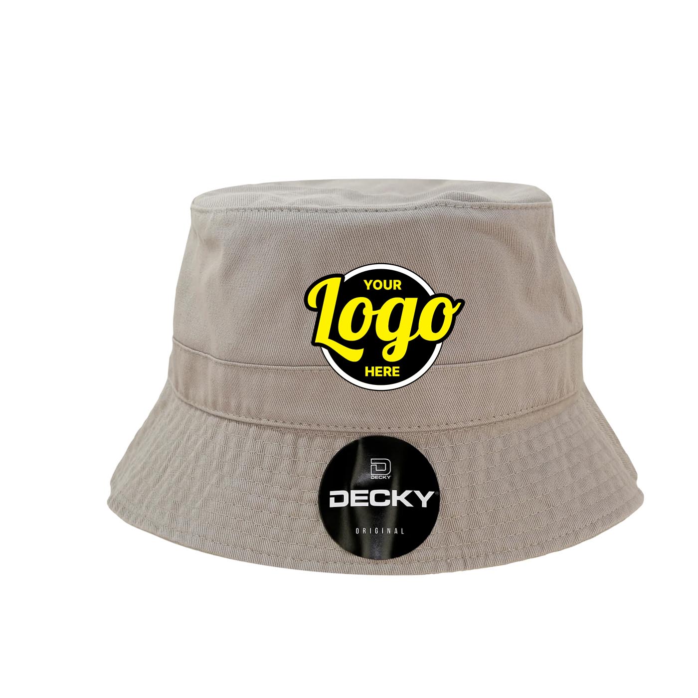 Custom Embroidered Decky 961 - Relaxed Polo Bucket Hat