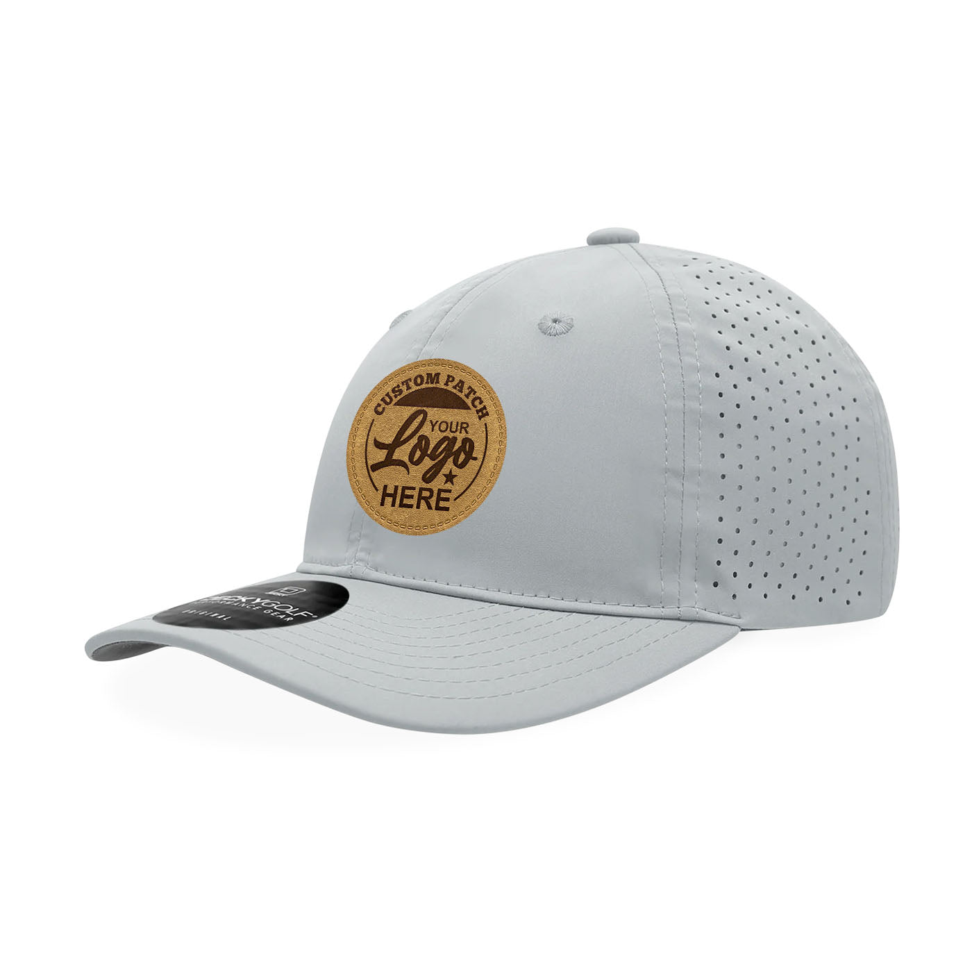 Custom Patch Decky 6413 6 Panel Relaxed Perforated Cap