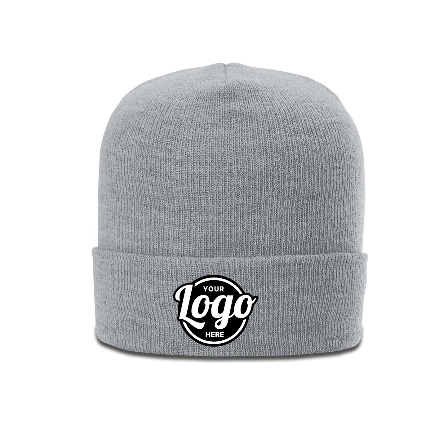 Custom Embroidered Richardson 137 Heathered Beanie with Cuff