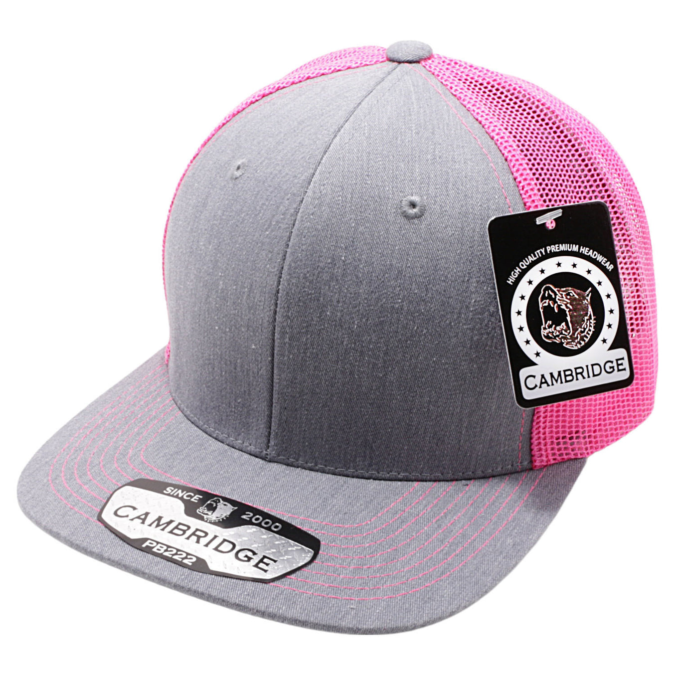 Pit Bull Cambridge PB222H Heather Trucker Hat PB222