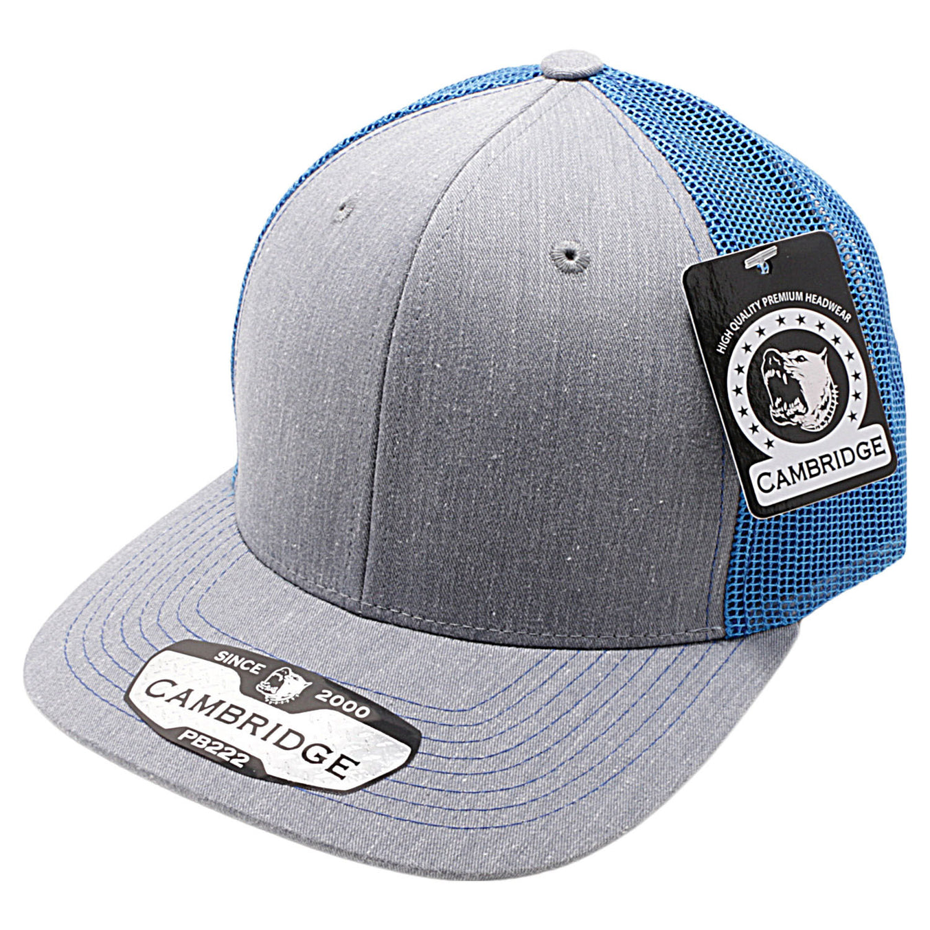 Pit Bull Cambridge PB222H Heather Trucker Hat PB222