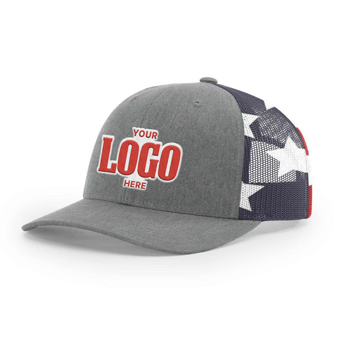 Mesh Trucker Cap Richardson 112pm Stars And Stripes Richardson 112