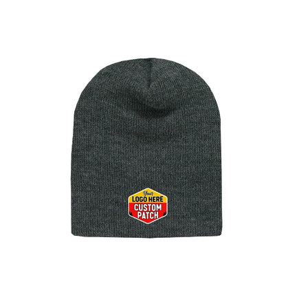 Custom Patch Decky 614 - Acrylic Short Beanie, Knit Cap - 614