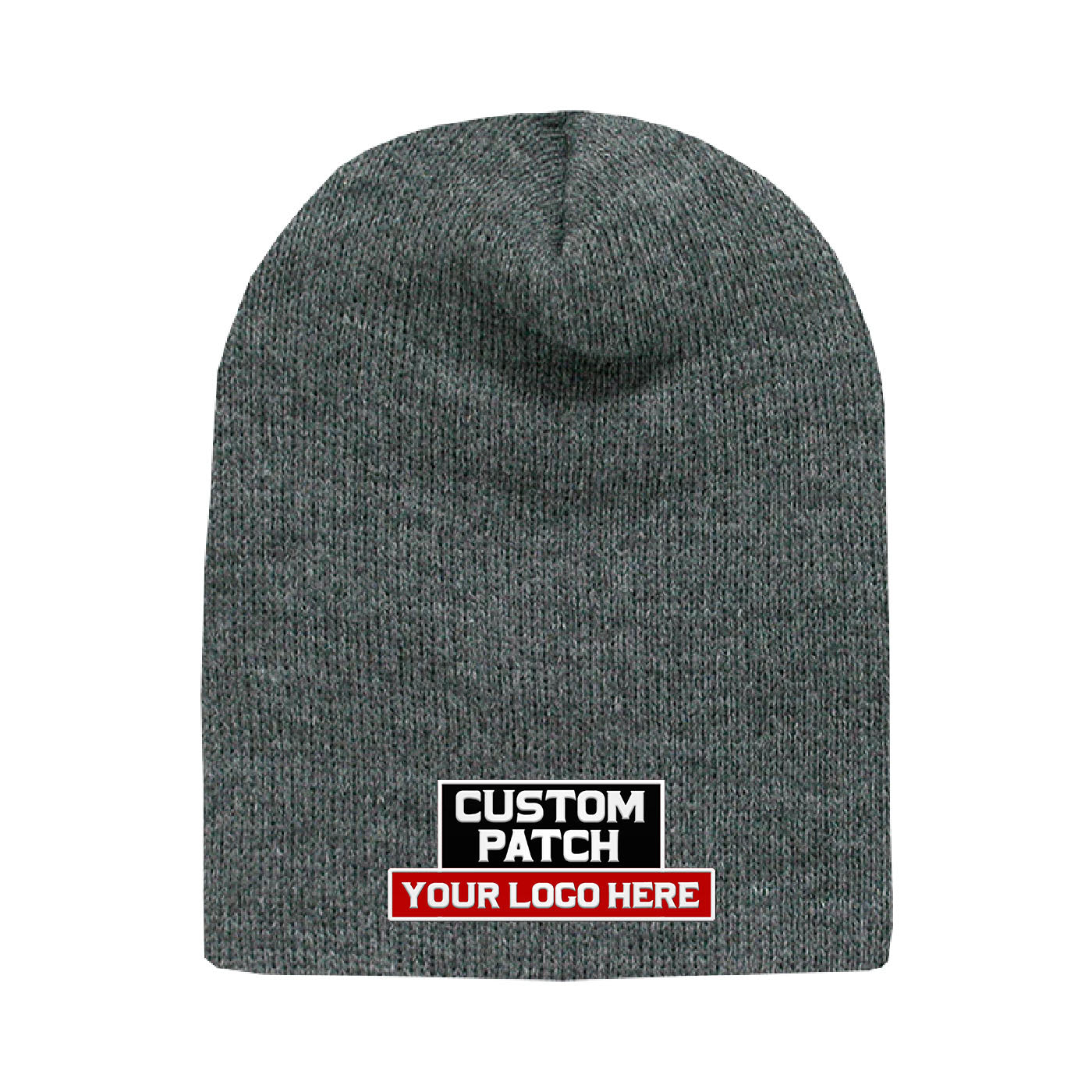 Custom Patch Decky 187 - Acrylic Short Beanie, Knit Cap - 187