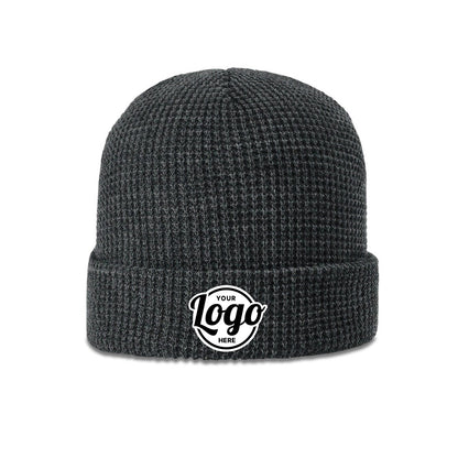 Richardson Beanie Custom Logo Package Deal - Style 146 Waffle Knit Beanie