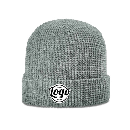 Richardson Beanie Custom Logo Package Deal - Style 146 Waffle Knit Beanie